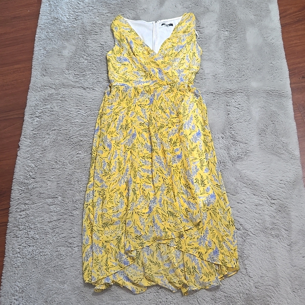 Tommy Hilfiger women's clip chiffon floral dress - size Large